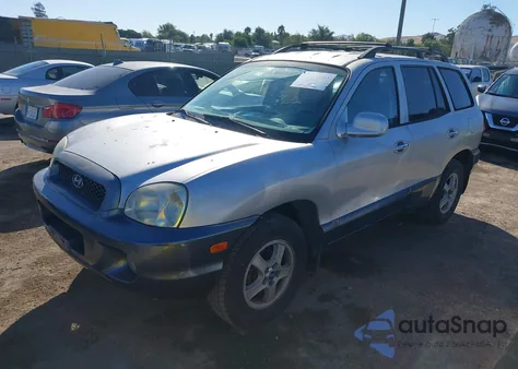 2002 Hyundai Santa Fe Gls/Lx from USA, damaged, VIN KM8SC13D02U164618